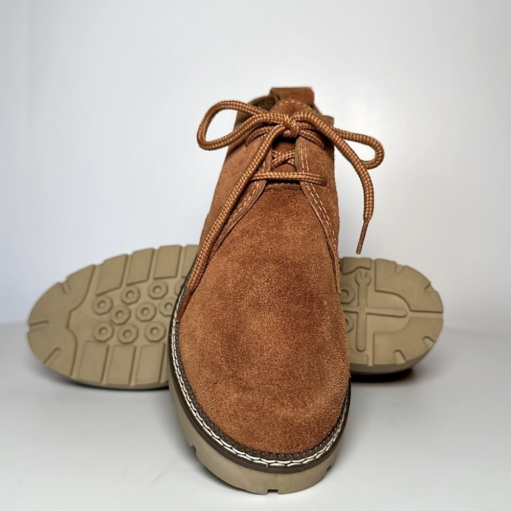 CANDIE'S HARD WEAR NEW SUEDE boots desert Safari hiking never worn women’s